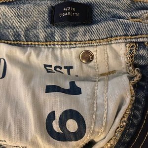 Gap high waisted jeans